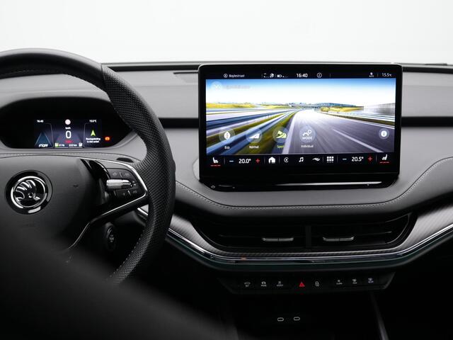 Skoda Enyaq iV Coupé 80 204 pk Sportline | Panoramadak | Geheugenstoel | Matrix LED | Leder/alcantara | Stuur-/stoelverwarming