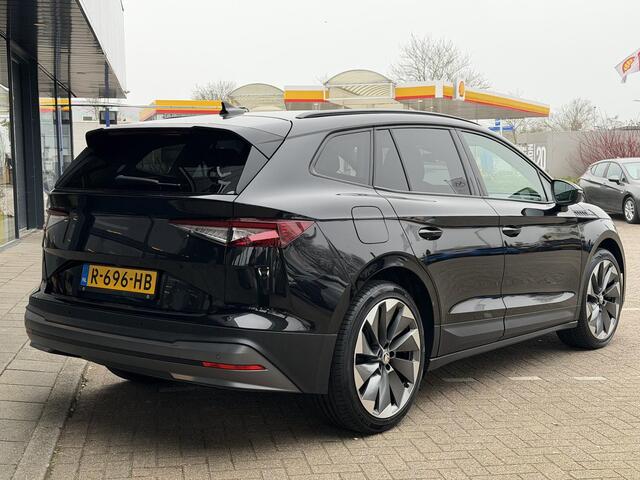 Skoda Enyaq iV 60 SFEER VERLICHTING | VIRTUAL DISPLAY | CAMERA | LED LAMPEN | ADAPTIEVE CRUISE | DODEHOEK DETECTIE | LEDER | KEYLESS | VERWARMDE STOELEN/STUUR | CANTON SOUND SYSTEM NAVIGATIE |