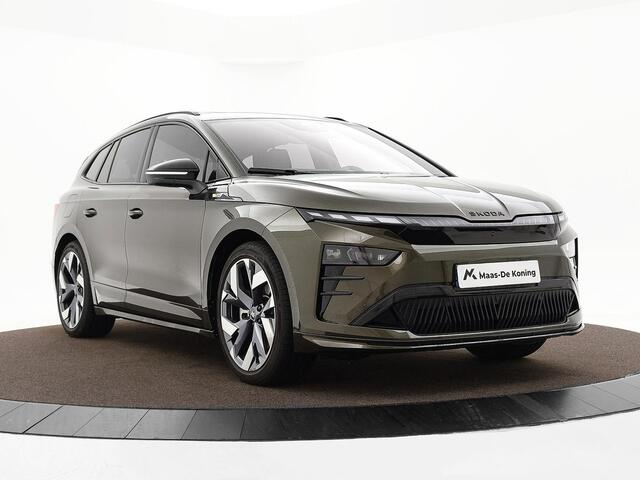 Skoda Enyaq iV 85X RS 4X4 | 340PK | Business Upgrade Advanced| Head Up display | Lodge Suite Leder | 21 Inch Vision | Trekhaak!