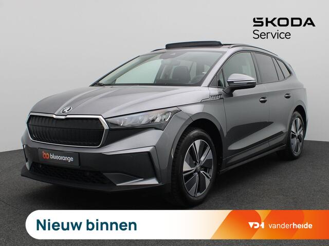 Skoda Enyaq iV 60 Business Edition 170PK Aut. Pano-Schuifdak, Trekhaak, Warmtepomp, Alarm, Stoel-Stuurverwarming, Achteruitrijcamera, Adaptieve Cruise Control
