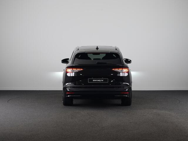 Skoda Enyaq iV 85 Sportline 286 pk | Panoramadak | Business Upgrade Pakket - ADVANCED | Trekhaak | 21 inch lichtmetalen velgen