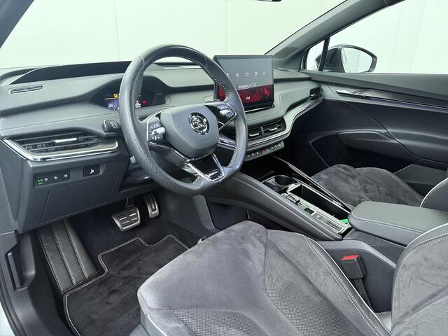 Skoda Enyaq iV Coupé 80 Sportline | 204 PK | SoH 93% | Panoramadak | Matrix LED koplampen | 21" LM velgen | Adaptive cruise control | Virtual pedal achterklep |
