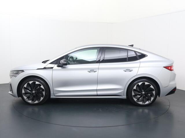 Skoda Enyaq iV Coupé 60 Sportline 180 PK | SoH 91% | Panoramadak | Apple Carplay/Android Auto | Navigatie | 21" lichtmetalen velgen |