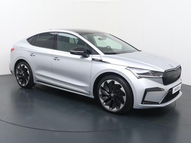 Skoda Enyaq iV Coupé 60 Sportline 180 PK | SoH 91% | Panoramadak | Apple Carplay/Android Auto | Navigatie | 21" lichtmetalen velgen |