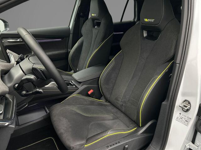 Skoda Enyaq iV 85X RS 340pk Automaat Adaptive cruise control, LED koplampen, Head-Up Display, Navigatie, Achteruitrijcamera, Stuurwiel verwarmd, Elektrische achterklep, Parkeersensoren, App connect