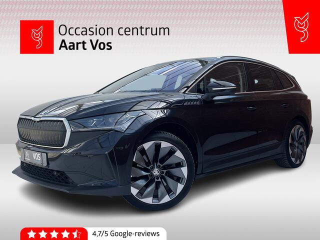 Skoda Enyaq iV 80 First Edition | Stuur- en stoelverwarming | Elektrische achterklep | Leder | Carplay/Android auto |