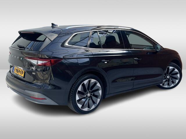 Skoda Enyaq iV 80 First Edition | Stuur- en stoelverwarming | Elektrische achterklep | Leder | Carplay/Android auto |