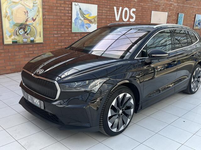 Skoda Enyaq iV 80 First Edition | Stuur- en stoelverwarming | Elektrische achterklep | Leder | Carplay/Android auto |