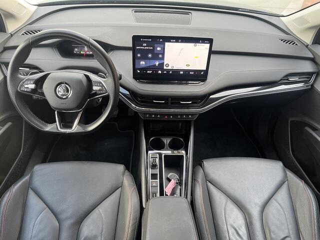 Skoda Enyaq iV 80 First Edition | Stuur- en stoelverwarming | Elektrische achterklep | Leder | Carplay/Android auto |