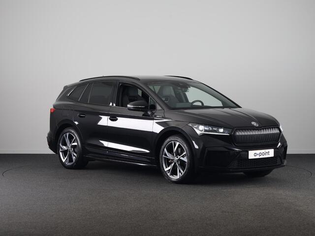 Skoda Enyaq iV 60 Sportline 180pk | Navigatie | 20 inch Lichtmetalen velgen | Elektrisch verstelbare voorstoel | Matrix Led | Parkeercamera | Stoelverwarming