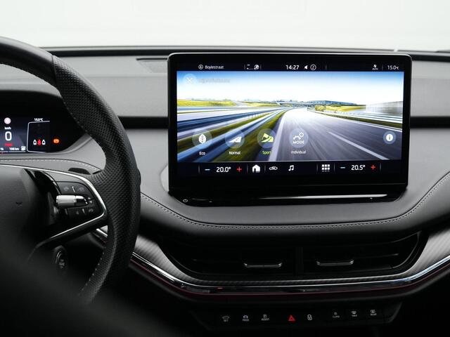 Skoda Enyaq iV 80 Sportline 204 pk | Trekhaak | Warmtepomp | Achteruitrijcamera | Leder/alcantara | Adaptive Cruise | Navigatie | Sportonderstel | Keyless