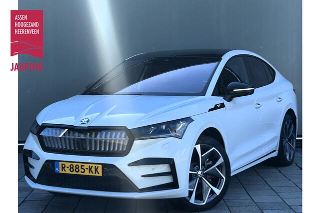 Skoda Enyaq iV Coupé BWJ 2022 | 80 RS | PANO | LEER | TREKHAAK | 21'' LMV | NAVI | CARPLAY | CAMERA A |