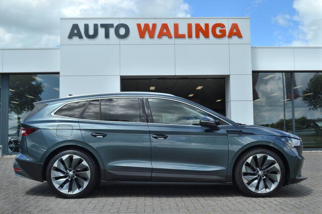 Skoda Enyaq iV Leer | Warmtepomp | Carplay | Matrix Ledkoplampen | Keyless | Sport pakket 60