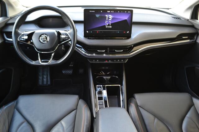 Skoda Enyaq iV Leer | Warmtepomp | Carplay | Matrix Ledkoplampen | Keyless | Sport pakket 60
