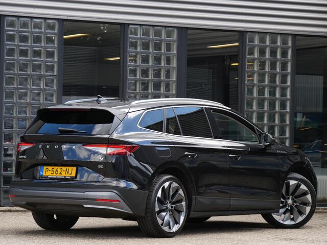 Skoda Enyaq iV 80/ LEER/ ASSISTENTIE PACK/ COMFORT PACK/ CLIMATE PACK/ MATRIX LED/ 21INCH VELGEN/ SOH 94%