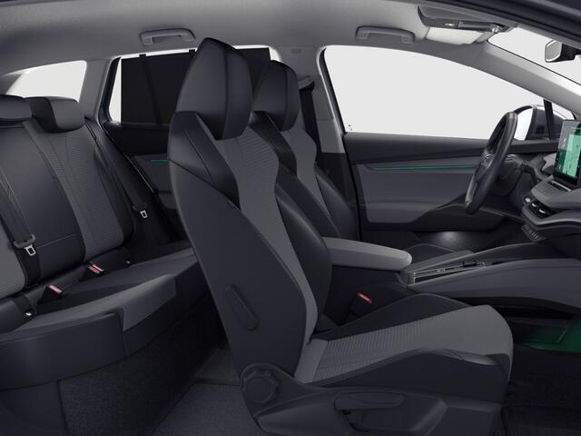 Skoda Enyaq iV Business Edition 85 | Elektrisch wegklapbare trekhaak | Achterbumper en dorpels in carosseriekleur | 19" inch velgen Regulus |
