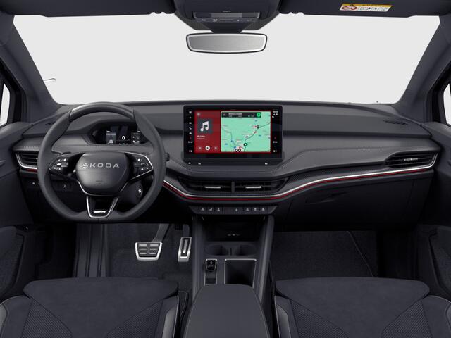 Skoda Enyaq iV Sportline Tour Edition 85 | Olibo Green | Elektrisch wegklapbare trekhaak | ¤3000,- inruilpremie |