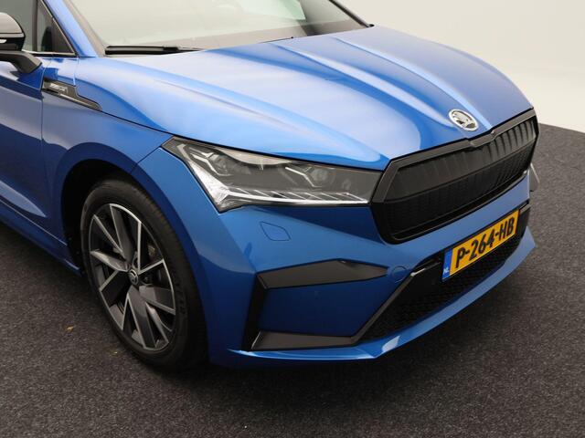 Skoda Enyaq iV 60 Sportline 180 Pk | Stoel/Stuurverwarming | Camera | Alcantara | Climatronic | CarPlay | Trekhaak | Matrix LED | 20 Inch | 87.265 Km !!
