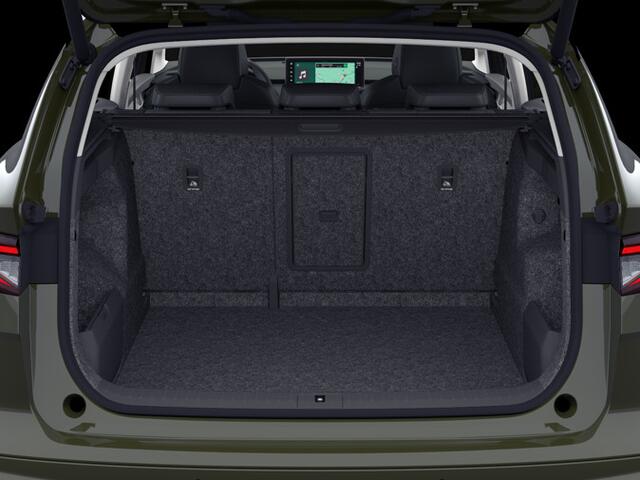 Skoda Enyaq iV 85 Business Edition 286 PK | Trekhaak | 21" lichtmetalen velgen | Olibo Green | Panorama dak |