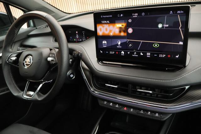 Skoda Enyaq iV 80 204pk Sportline Panoramadak Keyless Memory Stoelverwarming Navigatie