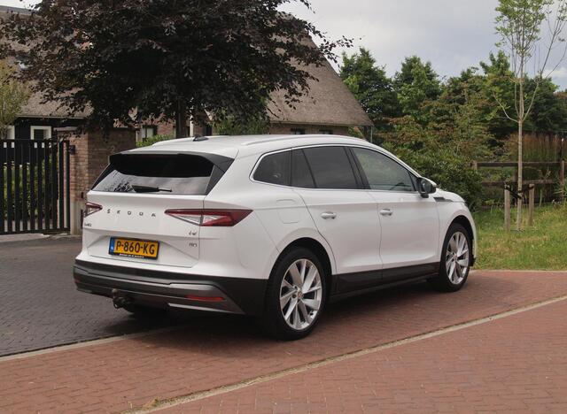 Skoda Enyaq iV 80 | Camera | Trekhaak | ACC | Sfeerverlichting | Matrix-LED Leer |