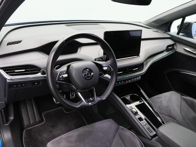 Skoda Enyaq iV 60 180 Pk Sportline | Stoel/Stuurverwarming | Camera | Adaptive Cruise | Half Leer | Trekhaak | CarPlay | 20 Inch