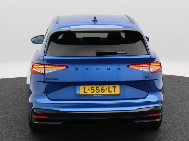 Skoda Enyaq iV 60 180 Pk Sportline | Stoel/Stuurverwarming | Camera | Adaptive Cruise | Half Leer | Trekhaak | CarPlay | 20 Inch
