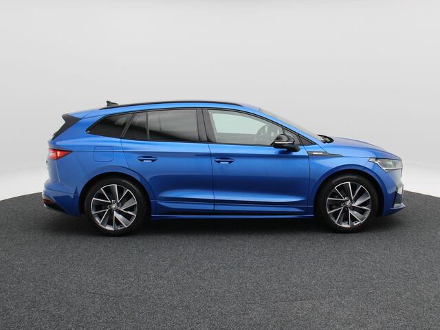 Skoda Enyaq iV 60 180 Pk Sportline | Stoel/Stuurverwarming | Camera | Adaptive Cruise | Half Leer | Trekhaak | CarPlay | 20 Inch