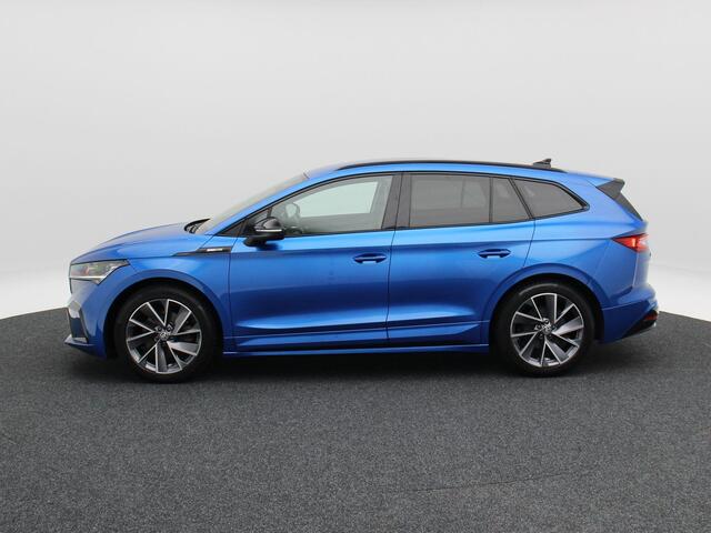 Skoda Enyaq iV 60 180 Pk Sportline | Stoel/Stuurverwarming | Camera | Adaptive Cruise | Half Leer | Trekhaak | CarPlay | 20 Inch