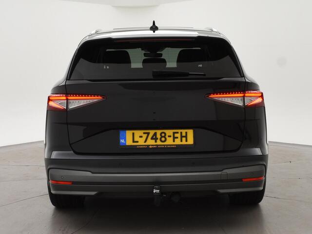 Skoda Enyaq iV 80 + LEDER | PANORAMA | TREKHAAK | 21 INCH | ADAPTIVE CRUISE | CAMERA | STOELVERW. | MATRIX LED