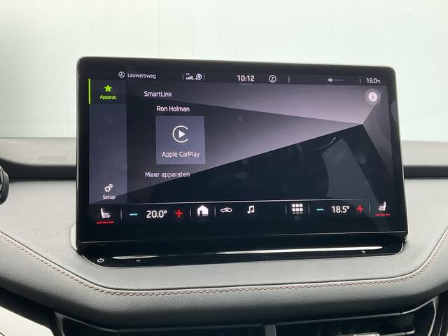 Skoda Enyaq iV 80 SOH 92.5% First Edition Leer Stoel/StuurVerw+Elektr Carplay Adapt.Cruise Sportline