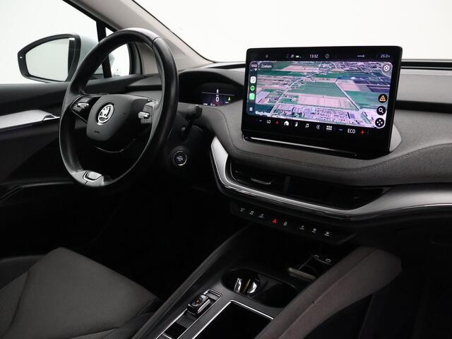 Skoda Enyaq iV 80 204 PK SOH 89,42% + WEGKL. TREKHAAK | SFEERVERL | STANDKACHEL | CAMERA | STUURWIELVER. | CARPLAY