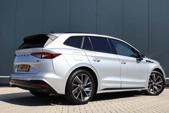 Skoda Enyaq iV 60 Sportline 93% SOH | Trekhaak | Camera | Matrix Led | Sfeerverlichting