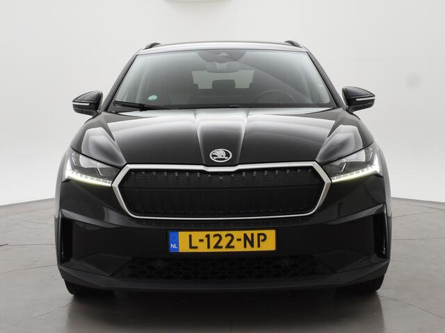 Skoda Enyaq iV 60 FIRST EDITION + CHRYSTAL LIGHTNING | 21 INCH | ADAPTIVE CRUISE | MEMORY | SFEERVERLICHTING