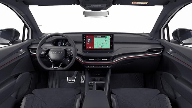 Skoda Enyaq iV 85 Elektromotor 286 1AT Sportline Tour Edition | Chrome interieur accenten | Driving mode select | Parkeersensoren voor en achter