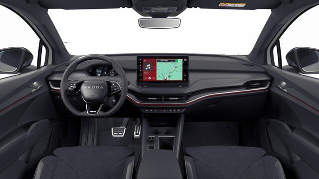 Skoda Enyaq iV 85 Elektromotor 286 1AT Sportline Tour Edition | Chrome interieur accenten | Driving mode select | Parkeersensoren voor en achter