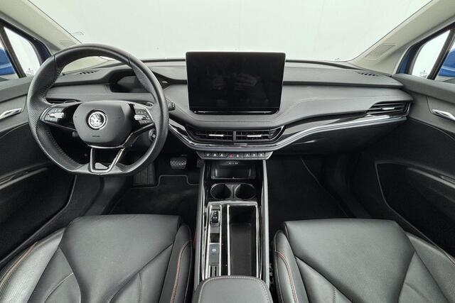 Skoda Enyaq iV 80 FIRST EDITION (91% SOH) I TREKHAAK I GROOT ACCUPAKKET I WARMTEPOMP I STOELVERWARMING I LEDEREN BEKLEDING