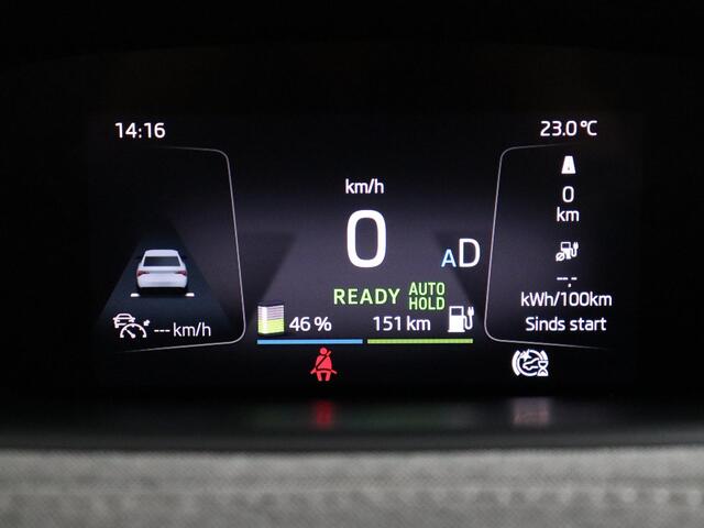 Skoda Enyaq iV 60 SOH 93.1% Trekhaak Stoel Stuurverwarming Camera Halfleer comfort stoelen