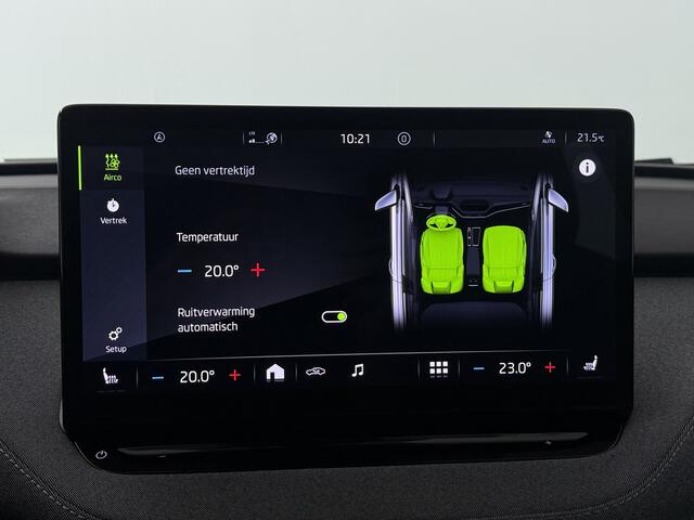 Skoda Enyaq iV 60 | Adaptive Cruise Control | Stuur en Stoelverwarming | El. Stoelen + Memory | Nederlandse Auto | 1e Eigenaar |