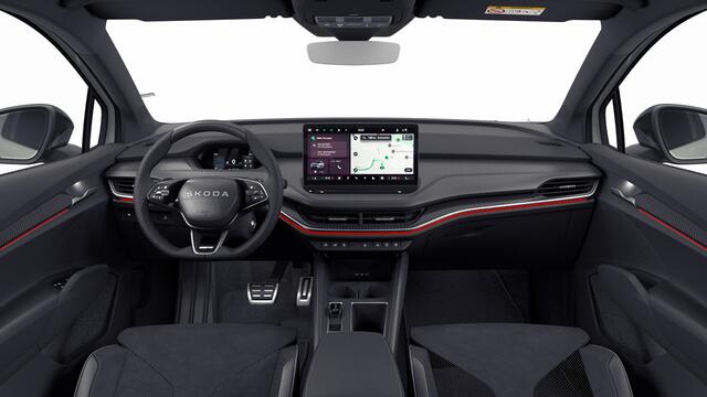 Skoda Enyaq iV Coupé 85 Elektromotor 286 1AT Sportline | Chrome interieur accenten | Driving mode select | LED interieurverlichting inclusief sfeerverlichting