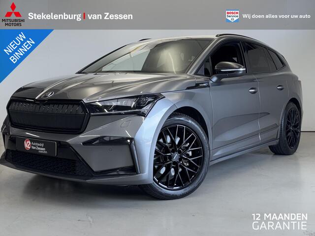 Skoda Enyaq iV 80 Sportline | NL-auto | Matrix-LED | Elektr tr.haak | ACC | Mirrorlink | NP56K | Rijklaarprijs