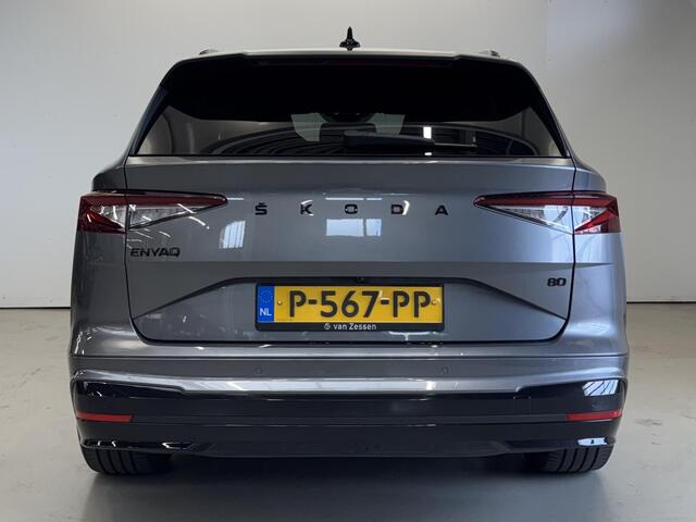 Skoda Enyaq iV 80 Sportline | NL-auto | Matrix-LED | Elektr tr.haak | ACC | Mirrorlink | NP56K | Rijklaarprijs