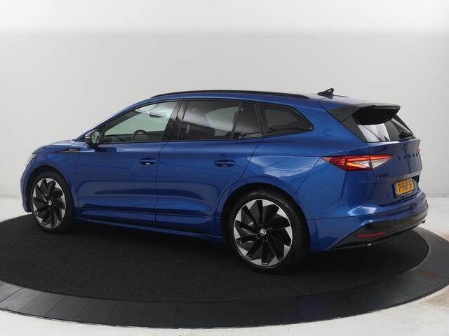 Skoda Enyaq iV 80 Sportline | SOH 93,2% | Leder/alcantara | Stuur/stoelverwarming | Carplay | Sfeerverlichting | Adaptive cruise | Dodehoek detectie | Camera | Park assist