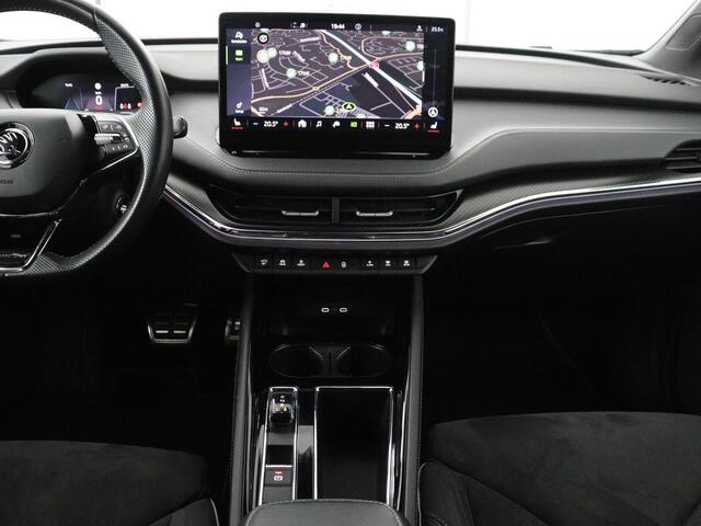 Skoda Enyaq iV 80 Sportline | SOH 93,2% | Leder/alcantara | Stuur/stoelverwarming | Carplay | Sfeerverlichting | Adaptive cruise | Dodehoek detectie | Camera | Park assist