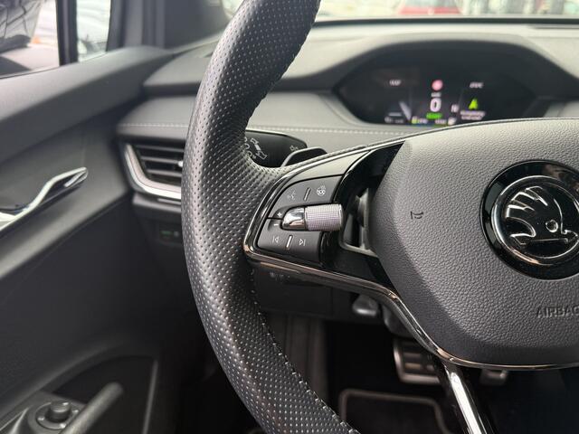 Skoda Enyaq iV BWJ 2022 60 180 PK Sportline FULL LED | HALF LEDER | STOEL + STUURVERW. | ADAPTIVE CRUISE | CAMERA | NAVI | CLIMA | LMV | PDC
