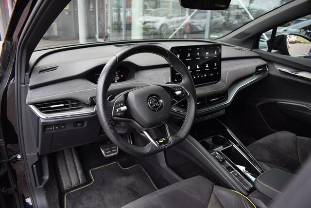 Skoda Enyaq iV Coupé 80 RS | Pano | Memory | Alcantara | Matrix | Stuurverwarming