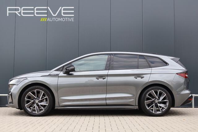 Skoda Enyaq iV 80 Sportline 95% soh! | Trekhaak | Matrix LED | Camera | Stoelverwarming | 20 Inch | Stuurverwarming
