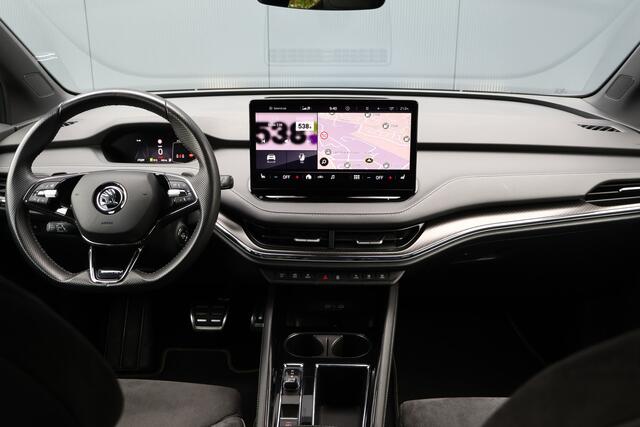 Skoda Enyaq iV 80 Sportline 95% soh! | Trekhaak | Matrix LED | Camera | Stoelverwarming | 20 Inch | Stuurverwarming