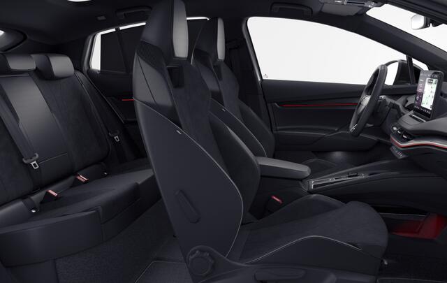 Skoda Enyaq iV coupé 85 Sportline | 21' Supernova | Business Upgrade pakket Advanced | Trekhaak wegklapbaar | 3000,- inruilvoordeel!!