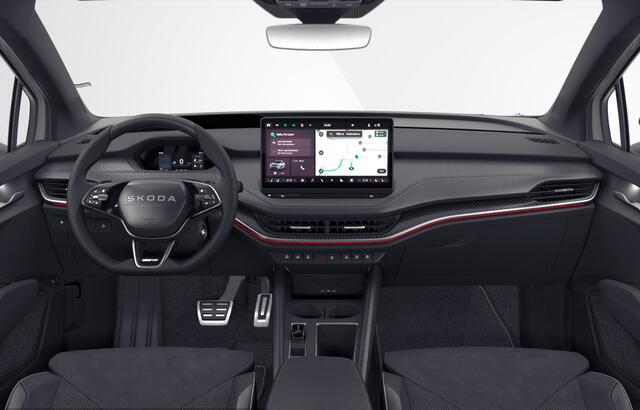 Skoda Enyaq iV coupé 85 Sportline | 21' Supernova | Business Upgrade pakket Advanced | Trekhaak wegklapbaar | 3000,- inruilvoordeel!!
